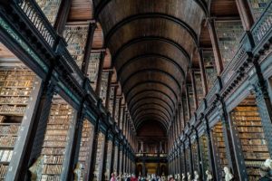 library, books, dublin